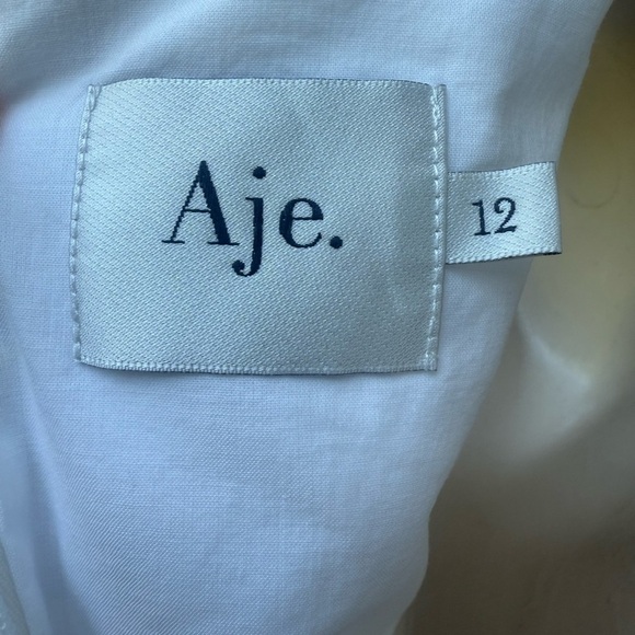 Aje White Sleeveless Mini Dress - Picture 2 of 6